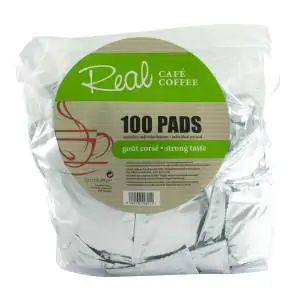 Real coffee strong 100 pads