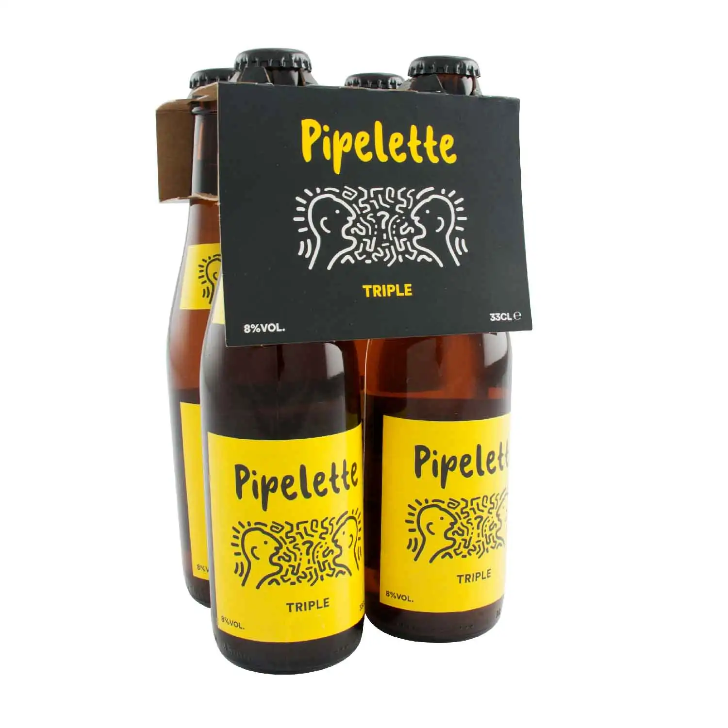 4x Pipelette triple 33cl Alc 8% - Buy at Real Tobacco