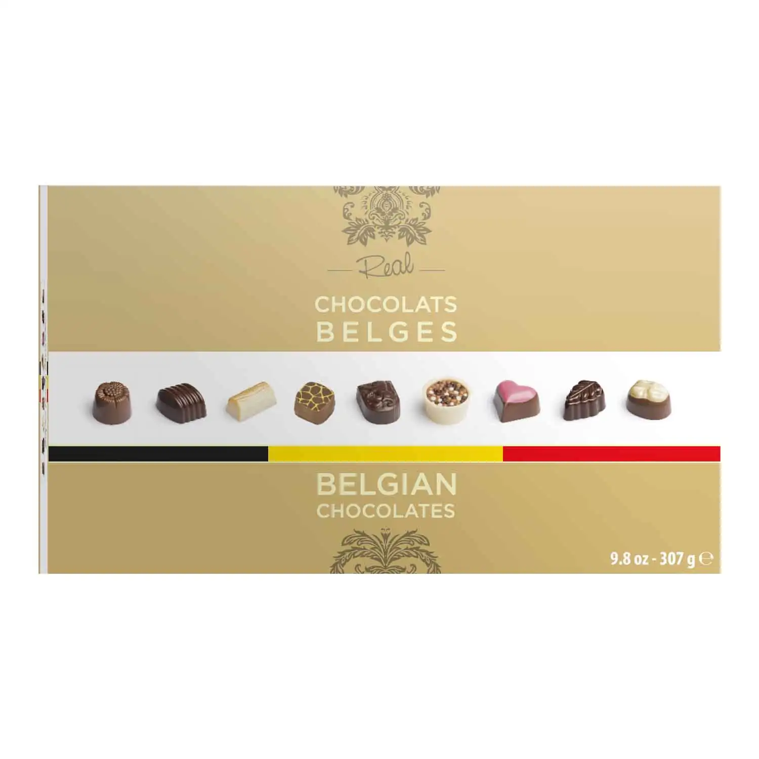 Real belgian chocolates 307g